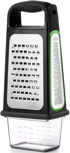 Oxo Kitchen Multirasp Good Grips Geëtste 4-zijdige Rasp Met Opvangbak En Afneembare Schilrasp