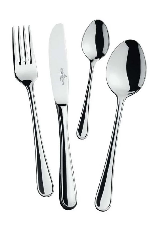 Picard & Wielpütz Solingen Bestekset Lugano Chroom-nikkelstaal 18/10, Gepolijst (set, 30-delig)