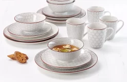 Ritzenhoff & Breker Combi-servies SIEM Etno-look (set) -Kookcentrum ritzenhoff breker combi servies siem etno look set grijs 7 scaled