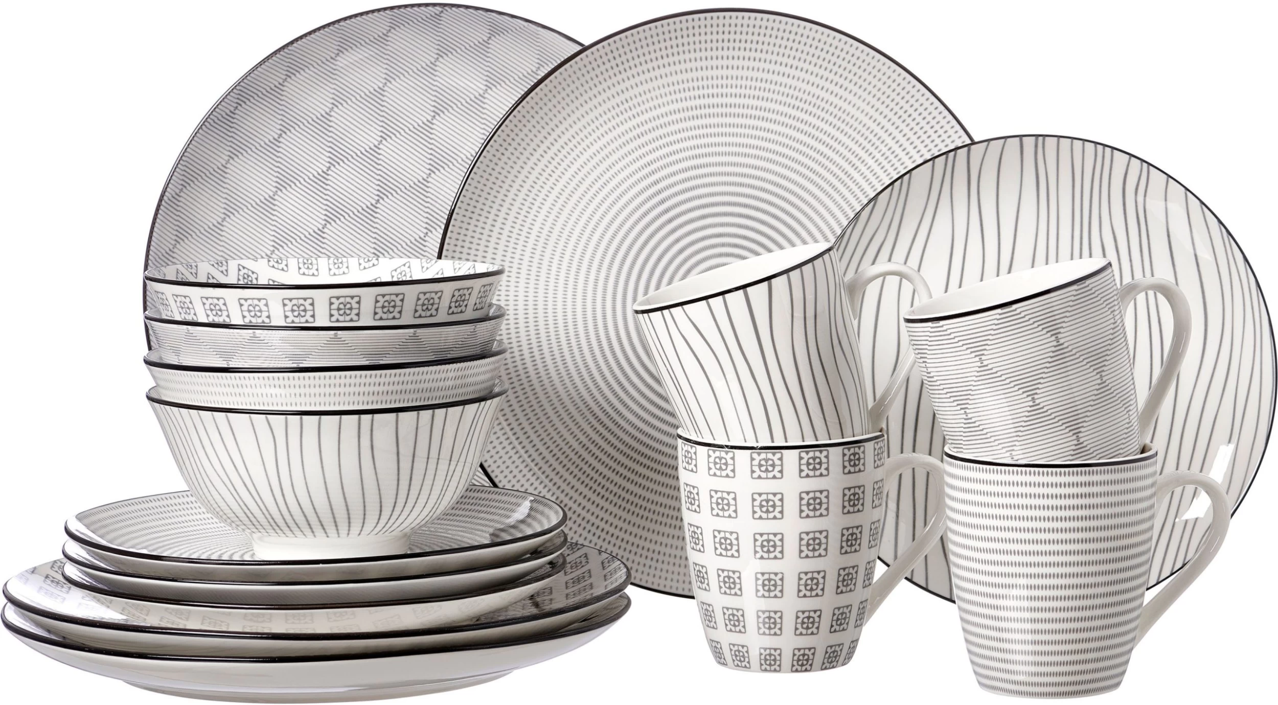 Ritzenhoff & Breker Combi-servies Visby (set) 13 Ritzenhoff & Breker Combi-servies Visby (set) - Afbeelding 13