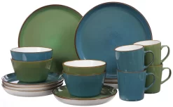 CreaTable Combi-servies Melbourne Elegant Bladmodel (set) -Kookcentrum ritzenhoff breker combi servies visby 16 delig wit elk stuk is uniek set 6 scaled