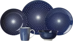 Ritzenhoff & Breker Diep Bord ROYAL REIKO Keramiek (set, 4 Stuks) 17 Ritzenhoff & Breker Diep Bord ROYAL REIKO Keramiek (set, 4 Stuks) -Kookcentrum ritzenhoff breker diep bord royal reiko keramiek set 4 stuks blauw 8