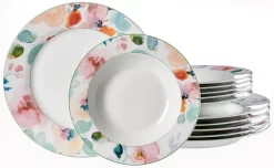 CreaTable Combi-servies New Elegance Vintage Nature Elegante Vorm (set) -Kookcentrum ritzenhoff breker eetservies celine in bloemmotief decor set multicolor scaled