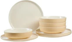 Van Well Servies Manhattan (set) 18 Van Well Servies Manhattan (set) -Kookcentrum ritzenhoff breker eetservies jasper scandinavische stijl set geel 7 scaled