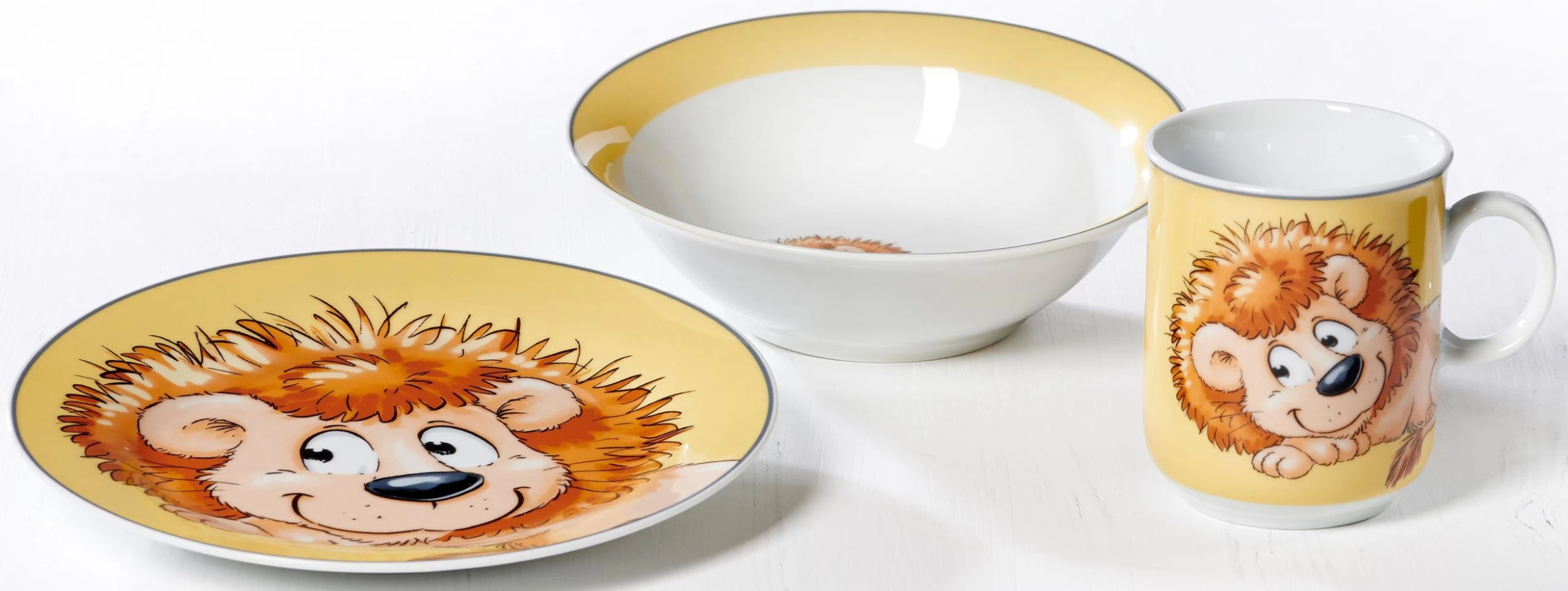 Ritzenhoff & Breker Kinderservies-set Happy Zoo, Leo Met Leeuwen-decor (set) 5 Ritzenhoff & Breker Kinderservies-set Happy Zoo, Leo Met Leeuwen-decor (set) - Afbeelding 5