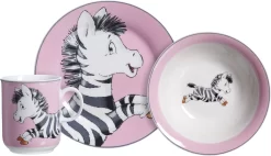 Ritzenhoff & Breker Plat Bord ROYAL REIKO Keramiek (set, 4 Stuks) -Kookcentrum ritzenhoff breker kinderservies set happy zoo zoe met zebra decor set multicolor 7 scaled