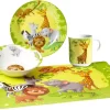 Ritzenhoff & Breker Kinderservies-set Wilde Dieren (set)
