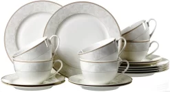 Van Well Eetservies Grenoble (set, 12-delig) -Kookcentrum ritzenhoff breker koffieservies isabella opvallend design geschikt voor de vaatwasser set wit 5 scaled