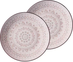 Andas Combi-servies Egeda (set, 16-delig) -Kookcentrum ritzenhoff breker ontbijtbordje valencia aardewerk zuid europees decor in stempeltechniek set 2 stuks 1