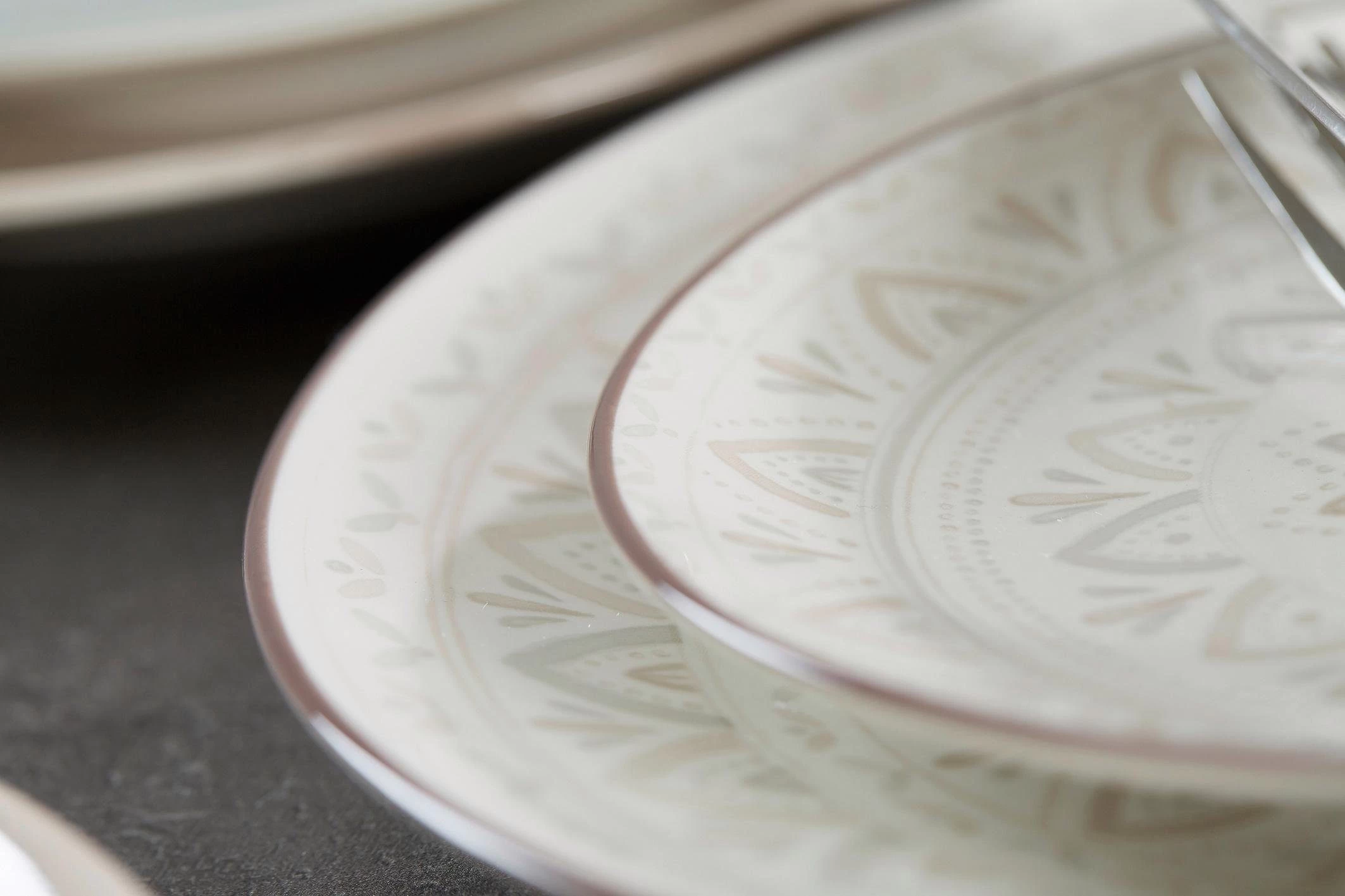 Ritzenhoff & Breker Ontbijtbordje Valencia Aardewerk, Zuid-Europees Decor In Stempeltechniek (set, 2 Stuks) 2 Ritzenhoff & Breker Ontbijtbordje Valencia Aardewerk, Zuid-Europees Decor In Stempeltechniek (set, 2 Stuks) - Afbeelding 2