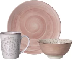 CreaTable Combi-servies NATURE COLLECTION Pastell Pasteltinten (set) -Kookcentrum ritzenhoff breker ontbijtserviesset valencia set 3