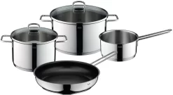 Zwilling Pannenset Marquina Plus Inductie, (2 Koekenpannen, 1 Hapjespan) (set, 3-delig) -Kookcentrum silit pannenset alicante geschikt voor inductie set 4 delig zilver 2