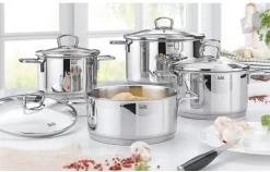 Silit Pannenset ALICANTE Inductie (set, 7-delig) -Kookcentrum silit pannenset alicante inductie set 7 delig zilver 7