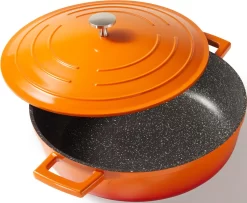 Elo Braadpan Pure Trend Anti-aanbak Laag (1-delig) 29 Elo Braadpan Pure Trend Anti-aanbak Laag (1-delig) -Kookcentrum stoneline braadpan 28 cm 1 delig oranje 7