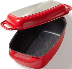 Elo Braadpan Alucast 7 Liter, Ovaal, Inductie (1-delig) -Kookcentrum stoneline braadpan inductie 56 liter set 1 delig rood 2