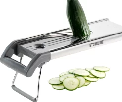 STONELINE Groenterasp (8 Stuks) -Kookcentrum stoneline groenterasp 8 stuks zilver 5
