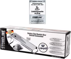 STONELINE Groenterasp (8 Stuks) -Kookcentrum stoneline groenterasp 8 stuks zilver 6