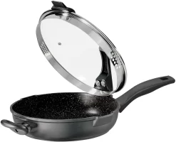 Elo Braadpan Pure Trend Anti-aanbak Laag (1-delig) 25 Elo Braadpan Pure Trend Anti-aanbak Laag (1-delig) -Kookcentrum stoneline hapjespan future 28 cm inductie 1 delig grijs 19