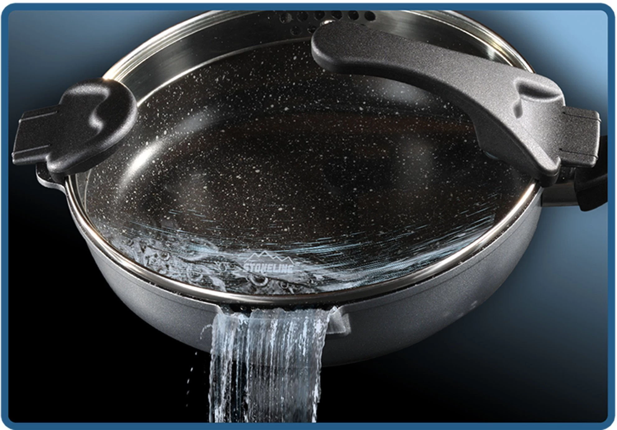 STONELINE Hapjespan Future Ø 28 Cm, Inductie (1-delig) 4 STONELINE Hapjespan Future Ø 28 Cm, Inductie (1-delig) - Afbeelding 4