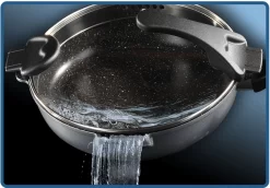 STONELINE Hapjespan Future Ø 28 Cm, Inductie (1-delig) 24 STONELINE Hapjespan Future Ø 28 Cm, Inductie (1-delig) -Kookcentrum stoneline hapjespan future 28 cm inductie 1 delig grijs 4