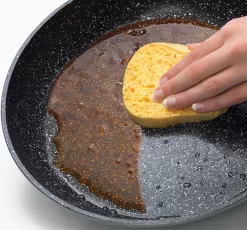 STONELINE Koekenpan 2-delig Met Verwijderbare Tussenwand -Kookcentrum stoneline koekenpan 2 delig met verwijderbare tussenwand zwart 12