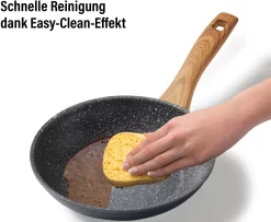 STONELINE Koekenpan Back To Nature Inductie (1-delig) -Kookcentrum stoneline koekenpan back to nature inductie 1 delig grijs 7