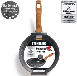 STONELINE Koekenpan Back To Nature Inductie (1-delig) -Kookcentrum stoneline koekenpan back to nature inductie 1 delig grijs 8