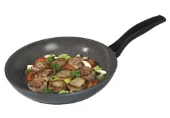 STONELINE Vispan XXL Ook Ideaal Voor Schnitzel, Inductie -Kookcentrum stoneline koekenpan inductie 1 delig grijs 15