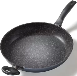 STONELINE Braadpan Stoneline (multifunctionele Braadpan- En Bakset), Met Stoneline®-antiaanbaklaag, Inductie (5-delig) -Kookcentrum stoneline koekenpan inductie 1 delig grijs 20