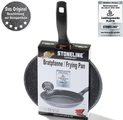 STONELINE Koekenpan Inductie (1-delig) -Kookcentrum stoneline koekenpan inductie 1 delig grijs 26