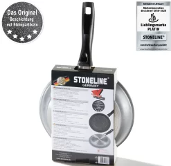 STONELINE Koekenpan Inductie (1-delig) -Kookcentrum stoneline koekenpan inductie 1 delig grijs 27