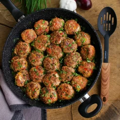 STONELINE Koekenpan Inductie (1-delig) 28 STONELINE Koekenpan Inductie (1-delig) -Kookcentrum stoneline koekenpan inductie 1 delig grijs 8