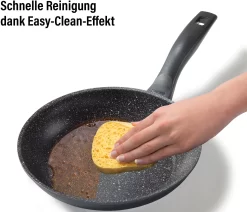 STONELINE Koekenpan STONELINE®- Keramische Coating, Inductie (1-delig) -Kookcentrum stoneline koekenpan stoneline keramische coating inductie 1 delig grijs 4