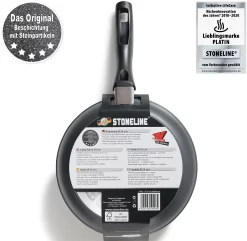 STONELINE Koekenpan STONELINE®- Keramische Coating, Inductie (1-delig) -Kookcentrum stoneline koekenpan stoneline keramische coating inductie 1 delig grijs 6