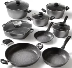 STONELINE Pannenset Inductie (set, 13-delig)