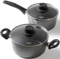 Elo Braadpan Alucast Aromaknop, Inductie (1-delig) 26 Elo Braadpan Alucast Aromaknop, Inductie (1-delig) -Kookcentrum stoneline pannenset set 4 delig grijs 9