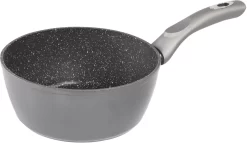 JUST VEGAN Pannenset CeraVegan Plantaardige Keramische Coating, Afneembare Handgreep, Inductie, 24x28 Cm (set, 2-delig) -Kookcentrum stoneline steelpan inductie 1 delig zwart