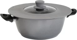 CS-Solingen Wok Marburg -Kookcentrum stoneline universele deksel past op zeven verschillende bakpan en panformaten grijs 5