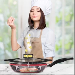 STONELINE Universele Deksel Smell Well Voor ø 22/24/26/28 Cm, Inclusief Smell Well Navulset -Kookcentrum stoneline universele deksel smell well voor oe 22 24 26 28 cm inclusief smell well navulset zwart 9