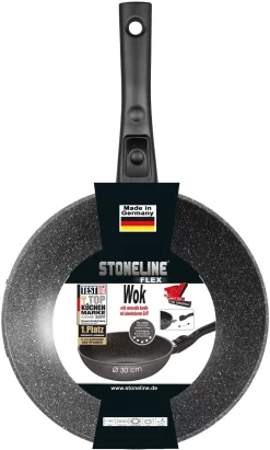 STONELINE Wok -Kookcentrum stoneline wok grijs 4
