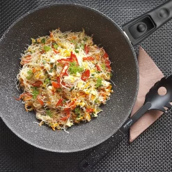 STONELINE Wok -Kookcentrum stoneline wok grijs 5