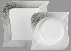 CreaTable Combi-servies Merida Spaans Decor (set) 23 CreaTable Combi-servies Merida Spaans Decor (set) -Kookcentrum van well eetservies moonlight set 12 delig 9