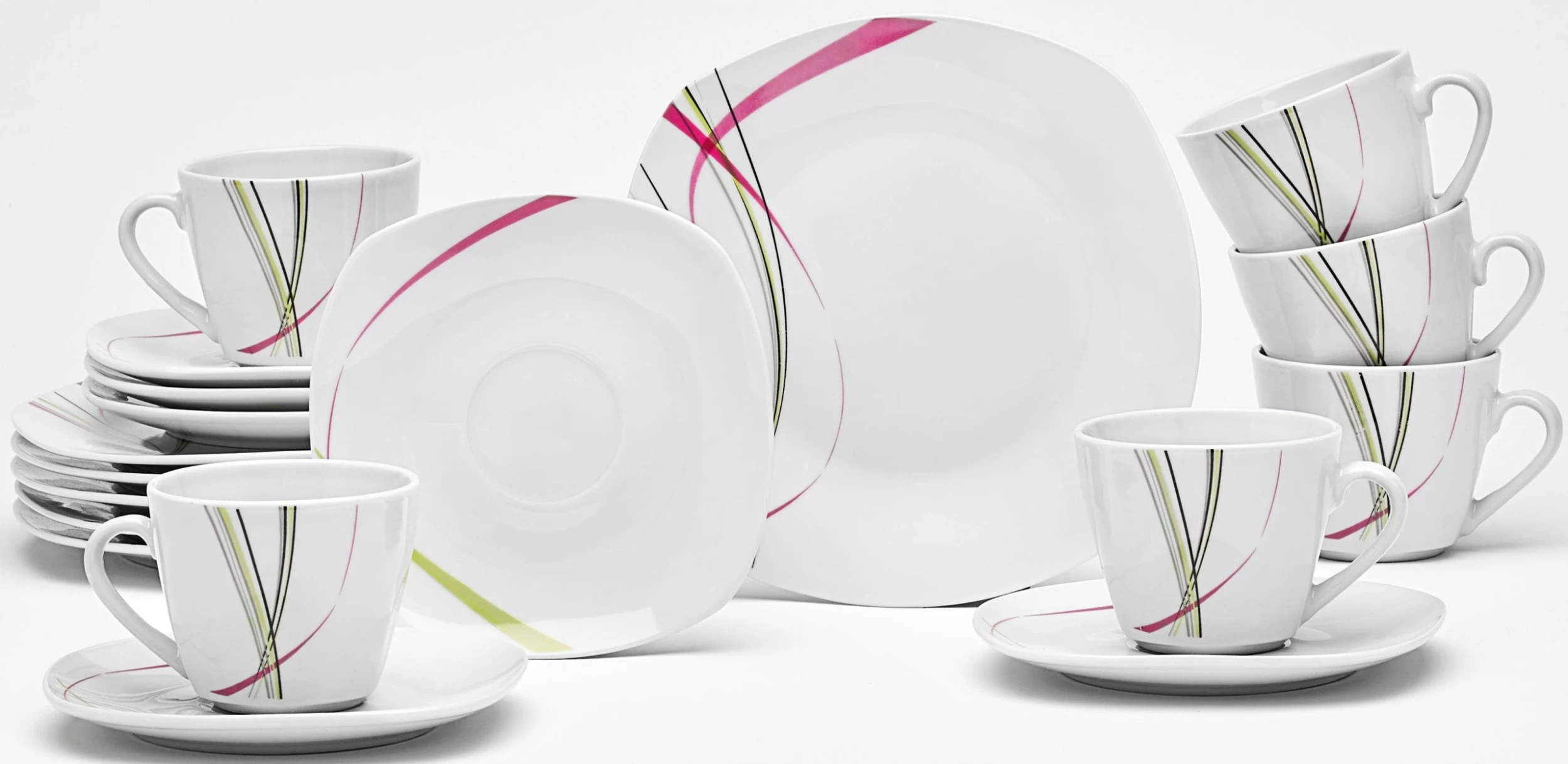 Rosenthal Koffieservies Jade Magnolie Geschikt Voor De Magnetron (set) 8 Rosenthal Koffieservies Jade Magnolie Geschikt Voor De Magnetron (set) - Afbeelding 8