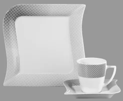 CreaTable Koffieservies Villa Medici Porselein (set) -Kookcentrum van well koffieservies moonlight set 18 delig 7 scaled