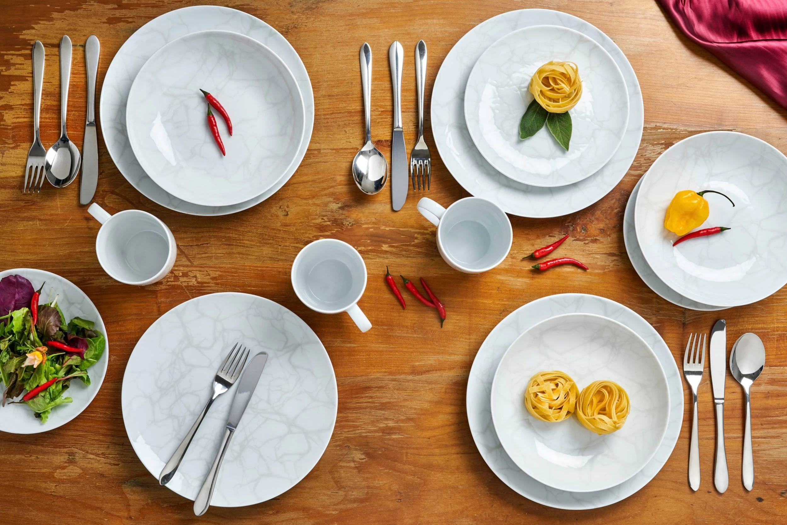 Van Well Servies Manhattan (set) 2 Van Well Servies Manhattan (set) - Afbeelding 2