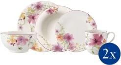CS-Solingen Koekenpan K2 Inductie (1-delig) -Kookcentrum villeroy boch combi servies mariefleur basic starterset speels bloemdecor set multicolor 1