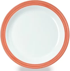 WACA Ontbijtbordje Bistro Melamine, 19,5 Cm (4 Stuks)