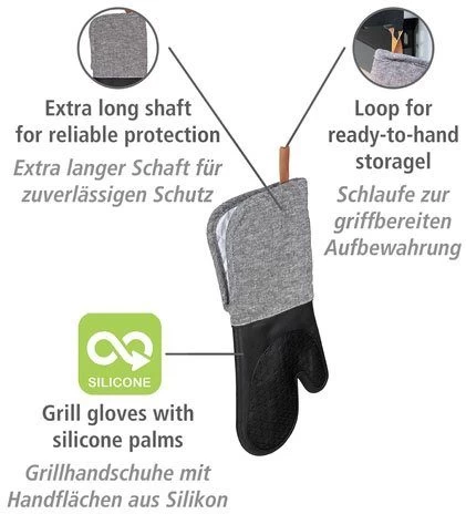 WENKO Ovenwanten ADA (set, 2-delig) 6 WENKO Ovenwanten ADA (set, 2-delig) - Afbeelding 6