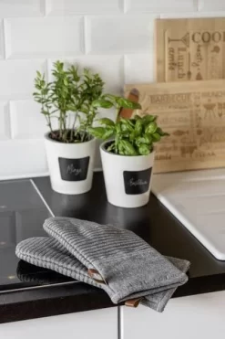 WENKO Ovenwanten Ada Stripes (set, 2-delig) -Kookcentrum wenko ovenwanten ada stripes set 2 delig 17