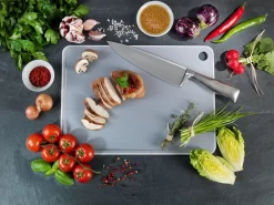 WENKO Snijplank Basic L (b X H X D): 36 X 0,9 X 26 Cm (1 Stuk) -Kookcentrum wenko snijplank basic l b x h x d 36 x 09 x 26 cm 1 stuk grijs 6